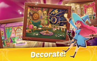Witch & Cats – Cute Match 3 - Screenshot 3