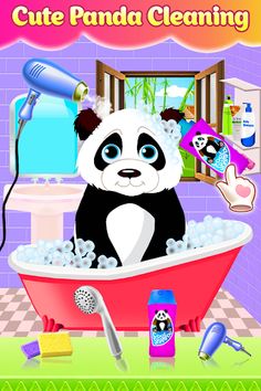 Panda Pet Vet Daycare Games - Screenshot 2