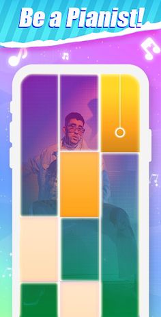 Bad Bunny On Piano Tiles 2020 - Screenshot 3