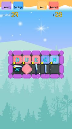 Sliding Words Puzzle - Mind Ex - Screenshot 3