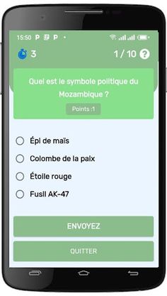 Quiz Mozambique - Screenshot 3