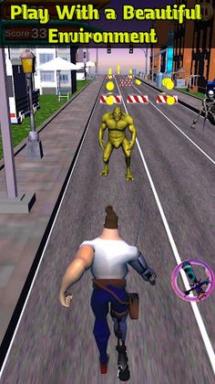 Cyborg The Endless Runner - Screenshot 3