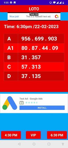 លទ្ធផលឆ្នោតយួន LOTO - Screenshot 1