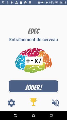 EDEC- Entraînement de cerveau - Screenshot 1