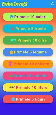 Bebe Învață - Screenshot 1