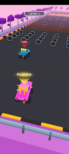 Wheels Race 3D - Screenshot 1