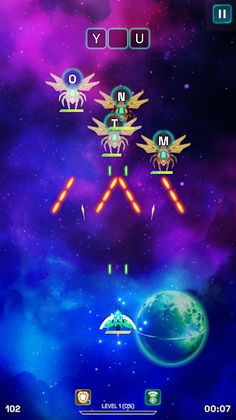 Word Space Shooter - Screenshot 2