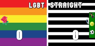 LGBT VS STRAIGHT Tapping - Screenshot 2