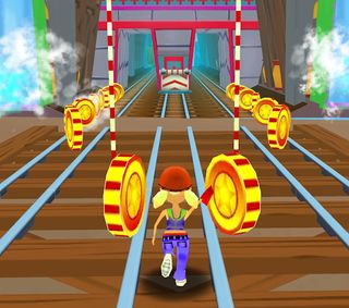subway train runner 3D 2 - Screenshot 3