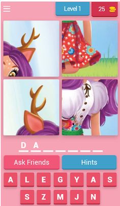 Girls and Pets - quiz - Screenshot 2