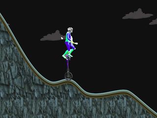 Deadly Unicycling - Screenshot 1