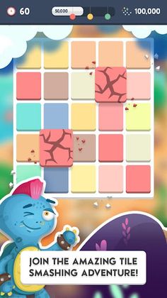 Yomo - An Epic Tile Smashing A - Screenshot 2