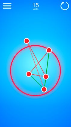 Crossing Lines. Puzzle game - Screenshot 2