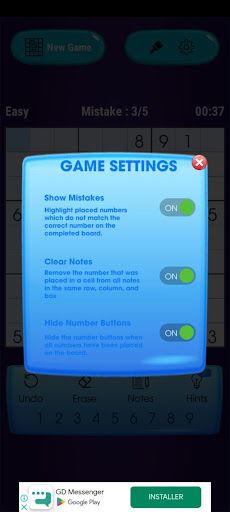 Puzzle Sudoku - Screenshot 4