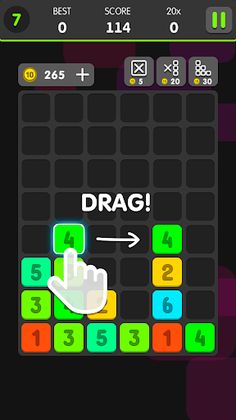 Drag And Merge Puzzle - Screenshot 4