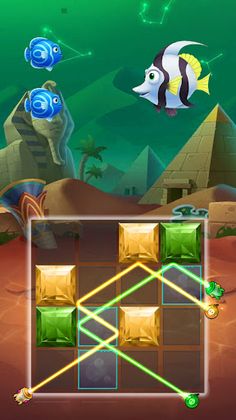 Fish Laser Logic Puzzle Games - Screenshot 2
