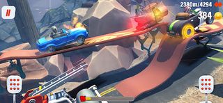 Hill Crawler Wheels:Racetrack - Screenshot 2
