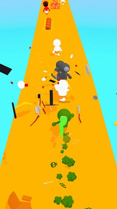 Jumpy Worm Runner - Screenshot 1