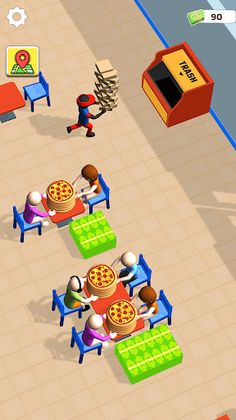 Idle Pizza Restaurant - Screenshot 2