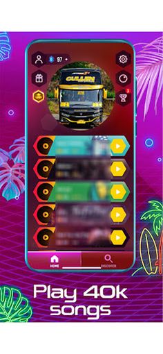 Telolet Basuri pianika tiles - Screenshot 1