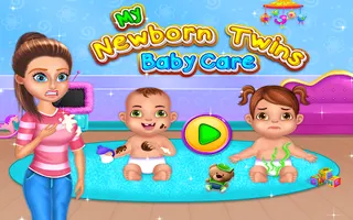 My Newborn Twins Baby Care - Screenshot 1