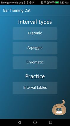 Ear Training Cat - Screenshot 1