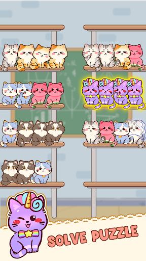 Cat Sort - Tofu Garden - Screenshot 3