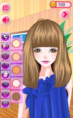 Fashion Lady Dress Up and Make - Screenshot 1