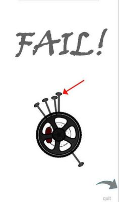 Nails vs Tire - Screenshot 2