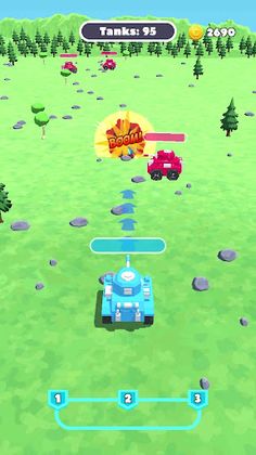 Tank Mayhem io - Screenshot 1