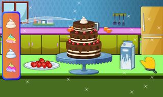 Princess Chocolate Cake Maker - Screenshot 2