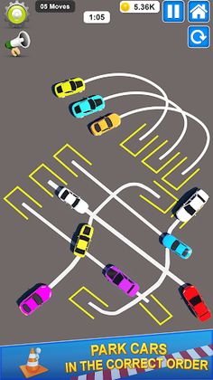 Car Parking Order Car Puzzle - Screenshot 3