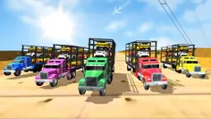 Car transporter on Mega Ramp - Screenshot 3
