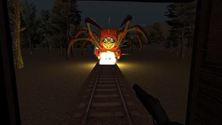 Fight With Scary Spider Train - Screenshot 1