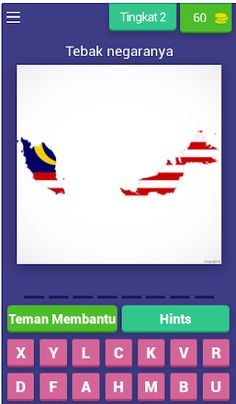 Tebak negara dari peta - Screenshot 3