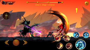 Shadow fighter 2: Ninja games - Screenshot 1