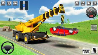 Crane Rescue Operator Games - Screenshot 1
