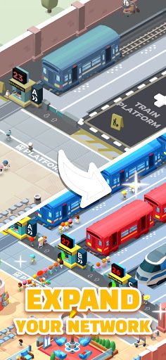 Idle Train Station - Screenshot 4