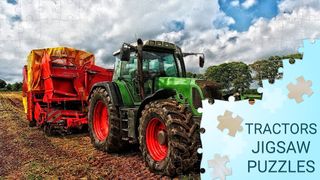 Tractors jigsaw puzzles games - Screenshot 2