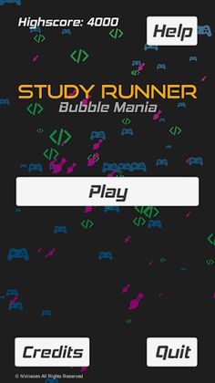 Study Runner: Bubble Mania - Screenshot 1