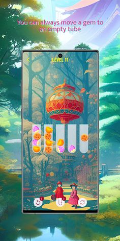 Oriental Colour Tube Puzzles - Screenshot 3