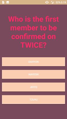 TWICE Trivia Game - Screenshot 3