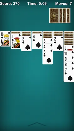 Solitaire Spiderette HD - Screenshot 3