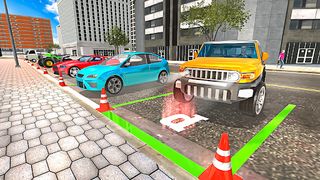 Modern Car Driving School 3D - Screenshot 2