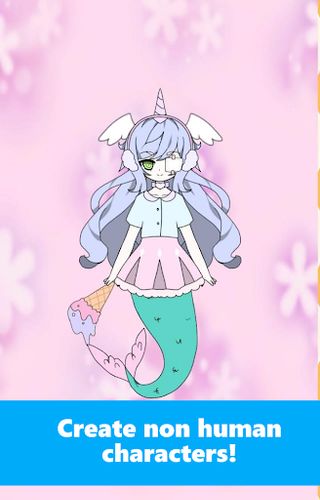 Creanime anime character maker - Screenshot 3