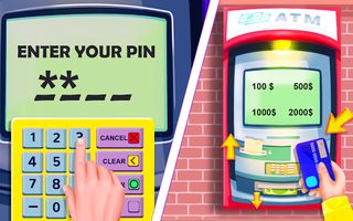 Bank Cashier and ATM Simulator - Screenshot 2