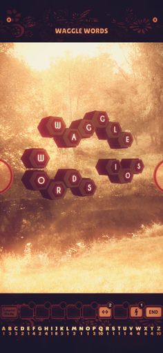 Waggle Words - Screenshot 1