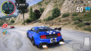 Real Car Driving Racing City - Screenshot 1