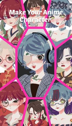 Anime Maker : Dress Up Anime - Screenshot 1