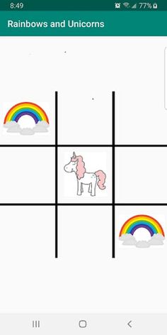 Rainbows and Unicorns - Screenshot 1